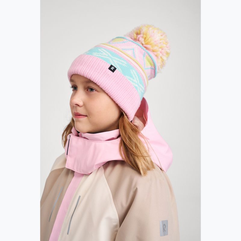 Kinder-Wintermütze Reima Kirjoen light heather 5