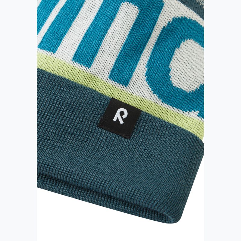 Kinder-Wintermütze Reima Taasko dark teal 3