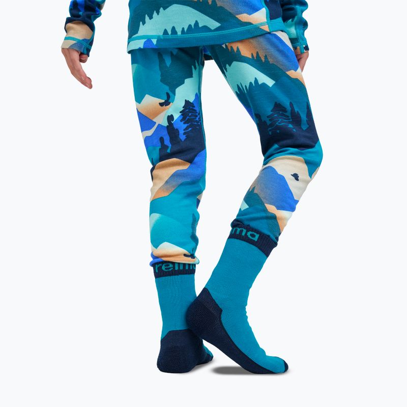 Kindersocken Reima Villalla aquatic blue 4