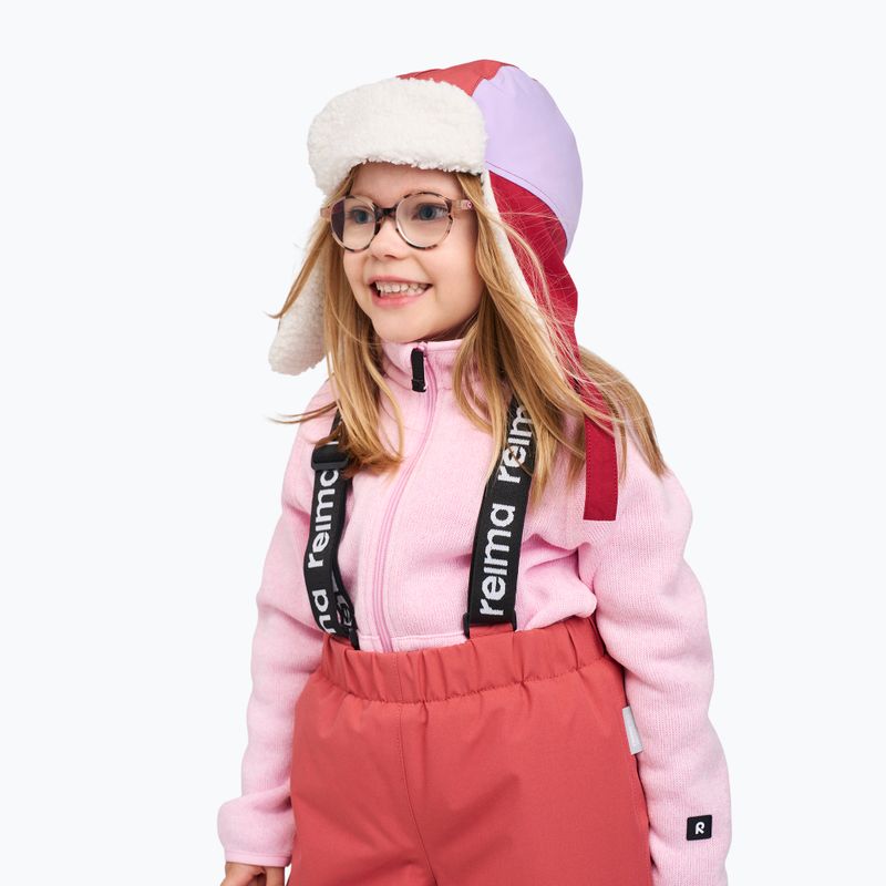 Kinder-Wintermütze Reima Ilves cranberry 4