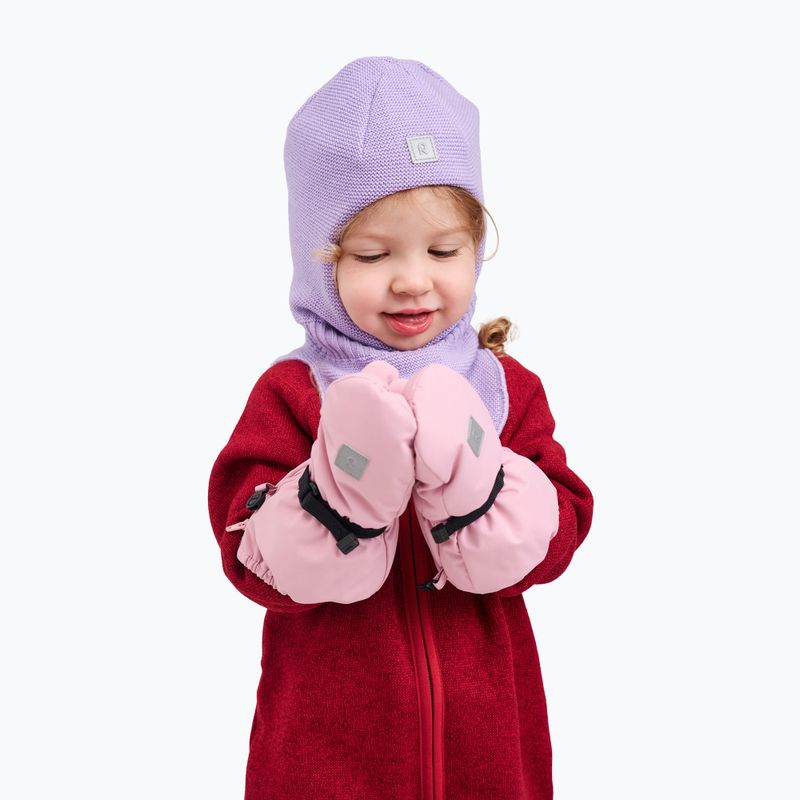Kinder-Winterhandschuhe Reima Villatassu grey pink 6