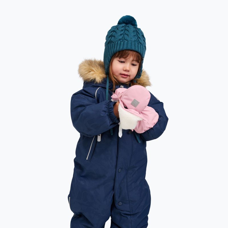 Kinder-Winterhandschuhe Reima Villatassu grey pink 7