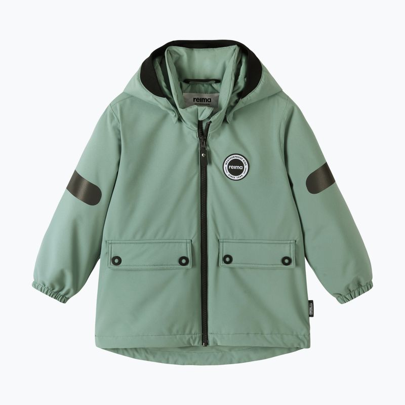 Kinder-Regenjacke Reima Symppis stone green