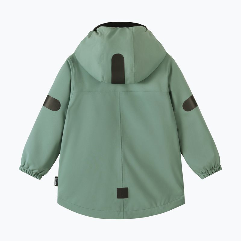 Kinder-Regenjacke Reima Symppis stone green 2