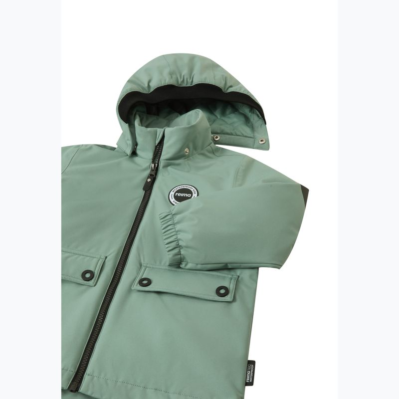 Kinder-Regenjacke Reima Symppis stone green 4