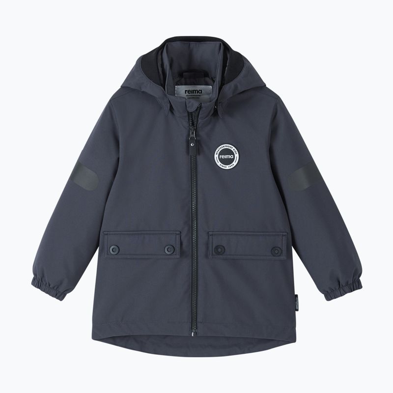 Kinder-Regenjacke Reima Symppis soft black