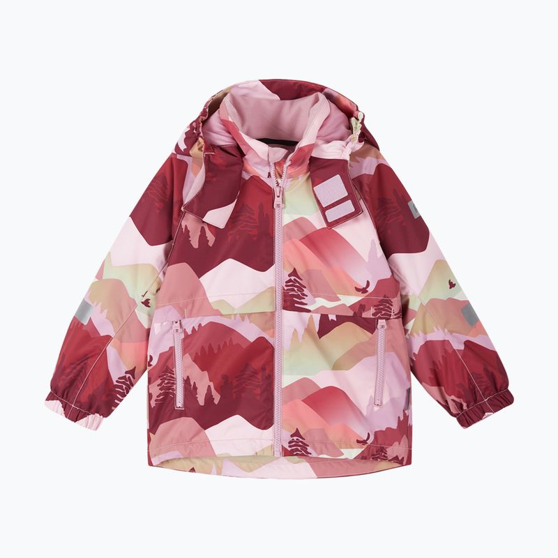 Kinderjacke Reima Muonio grey pink