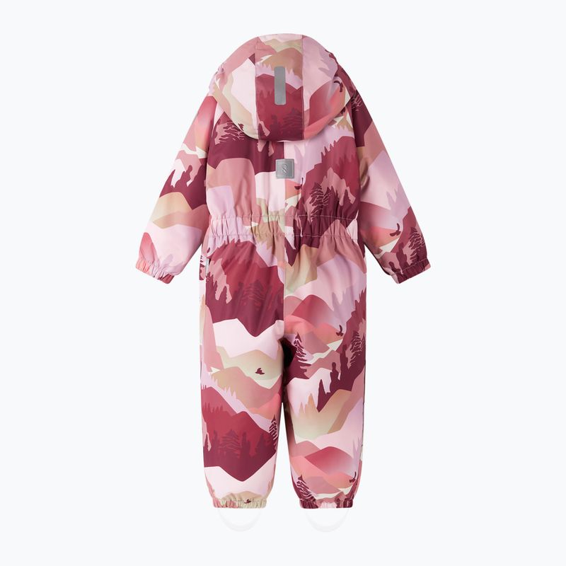 Kinderoverall Reima Puhuri grey pink 2