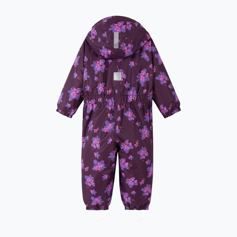 Kinder-Skianzug Reima Puhuri deep purple 2