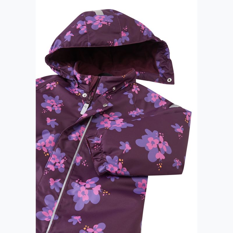 Kinder-Skianzug Reima Puhuri deep purple 4