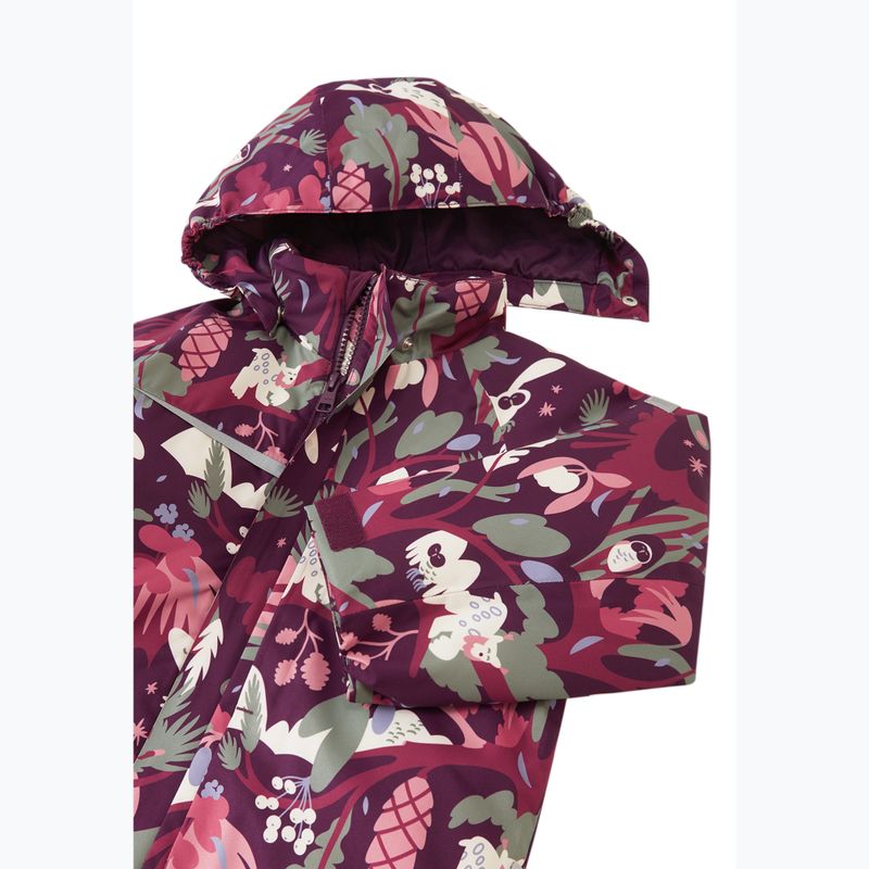Gefütterte Kinderjacke Reima Parkkila deep purple 4