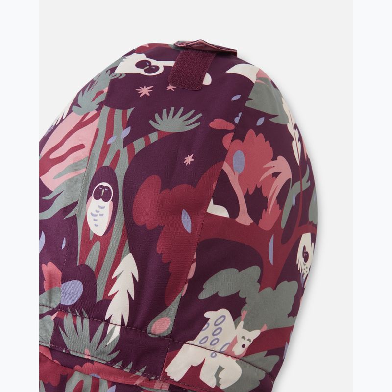Gefütterte Kinderjacke Reima Parkkila deep purple 5