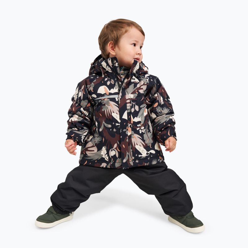 Gefütterte Kinderjacke Reima Parkkila black 9