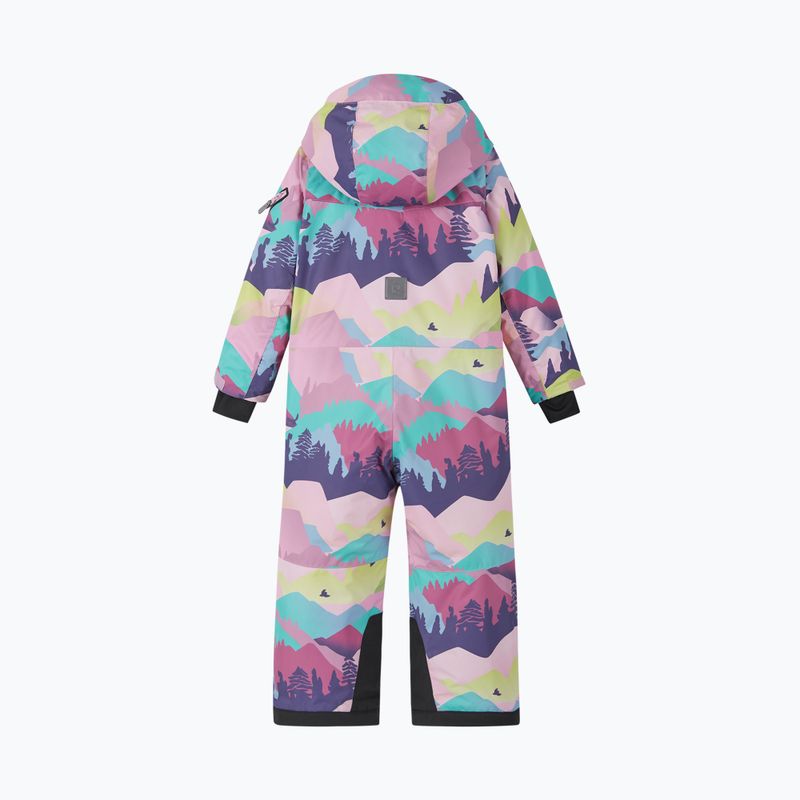 Kinder-Skianzug Reima Reach grey pink 2