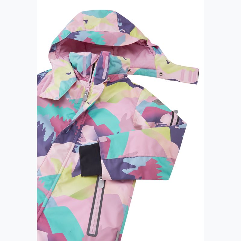 Kinder-Skianzug Reima Reach grey pink 3