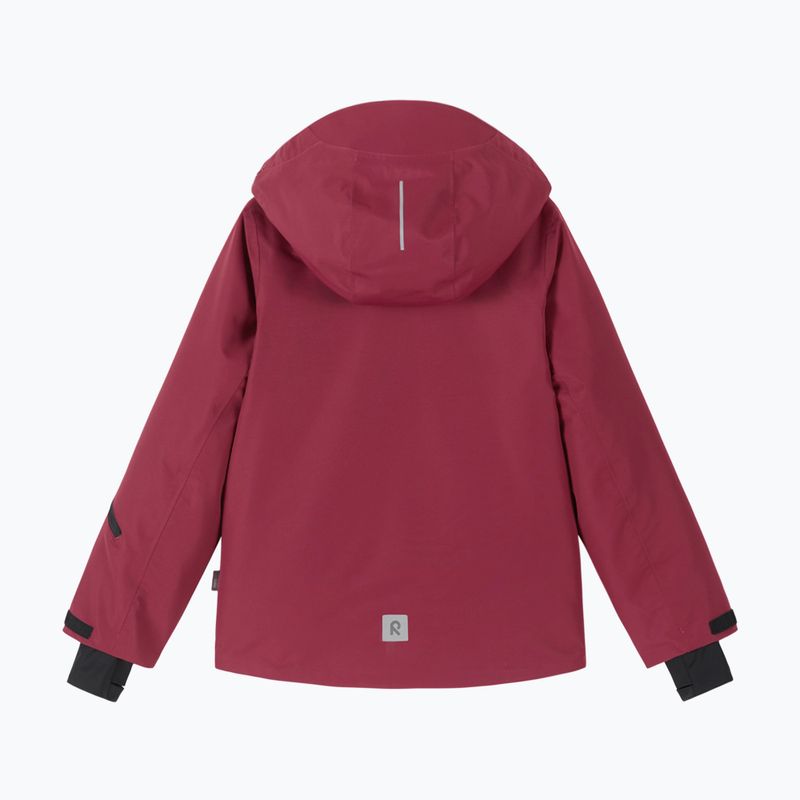 Kinder-Skijacke Reima Tieten maroon 2