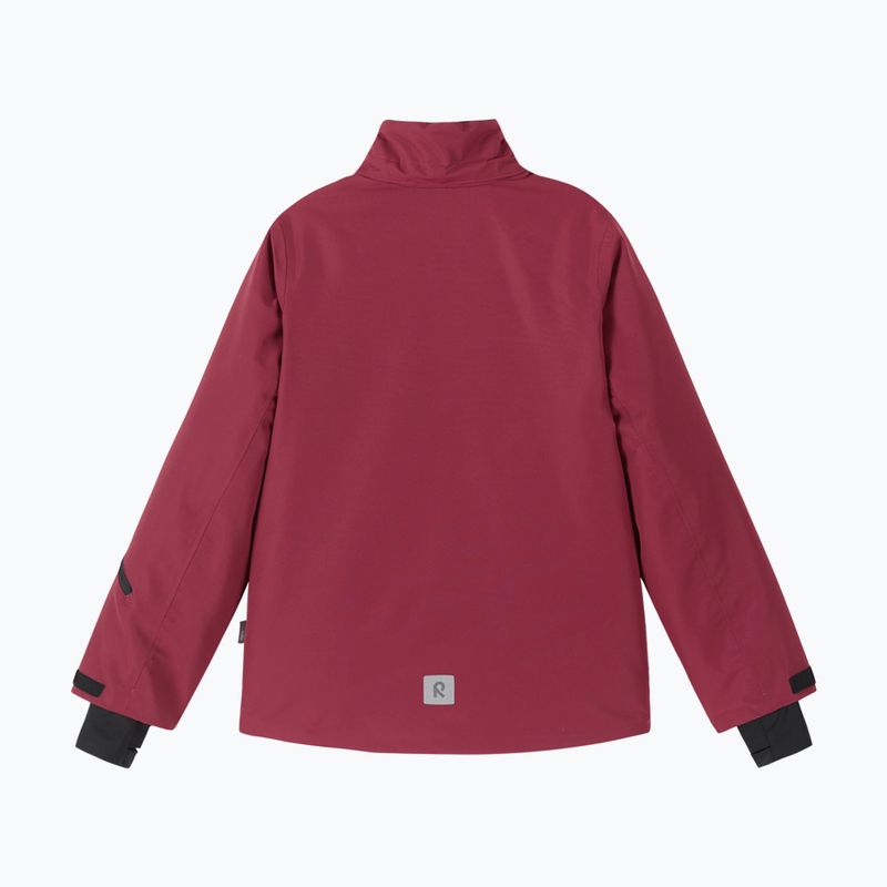Kinder-Skijacke Reima Tieten maroon 3