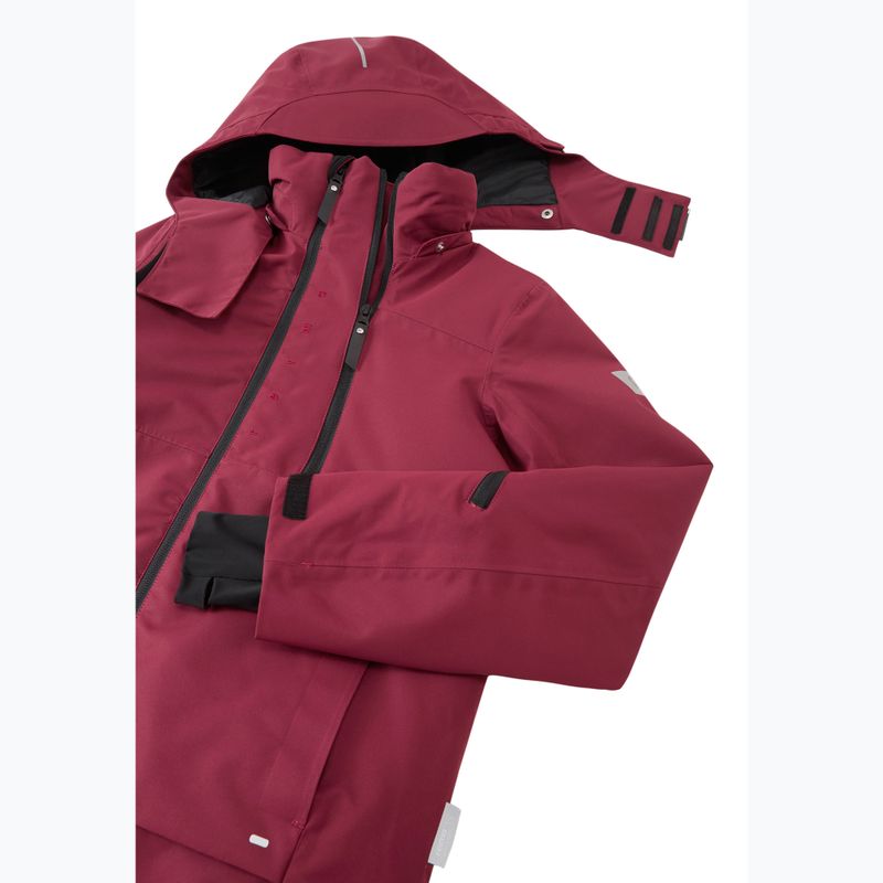 Kinder-Skijacke Reima Tieten maroon 4