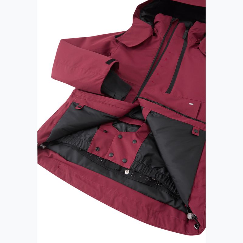 Kinder-Skijacke Reima Tieten maroon 7