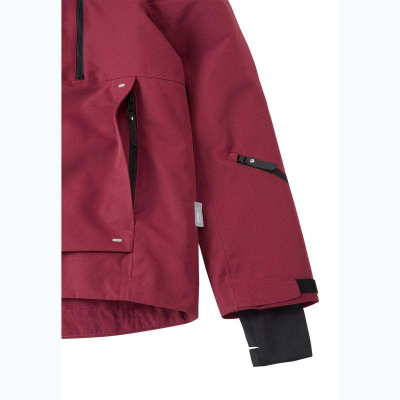 Kinder-Skijacke Reima Tieten maroon 8