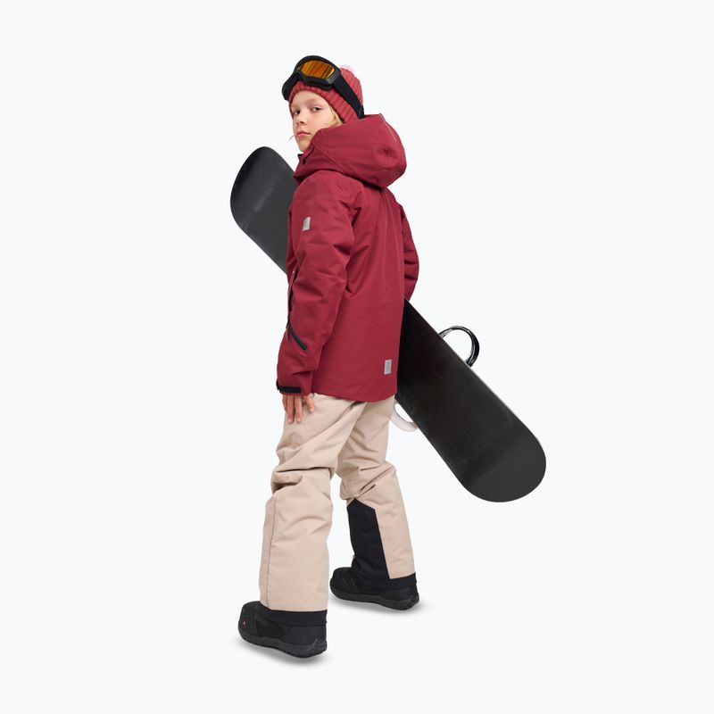 Kinder-Skijacke Reima Tieten maroon 11