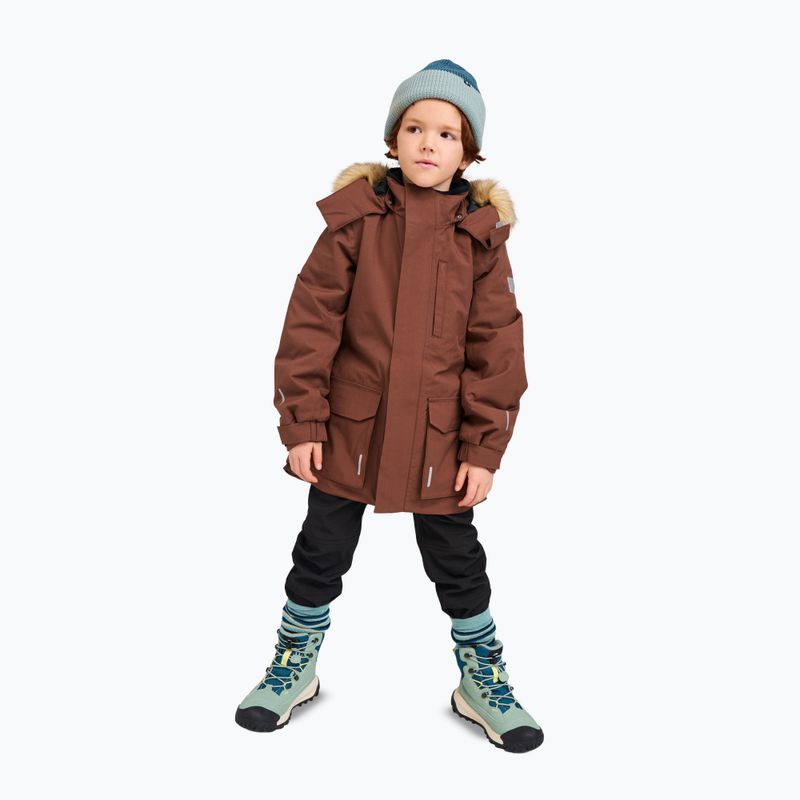 Kinder-Winterjacke Reima Ajaton umber brown 12