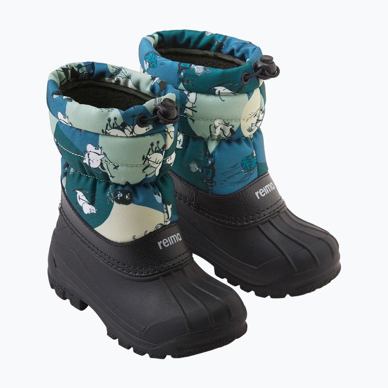 Kinder-Winterstiefel Reima Moomin Nefar blue ocean 2