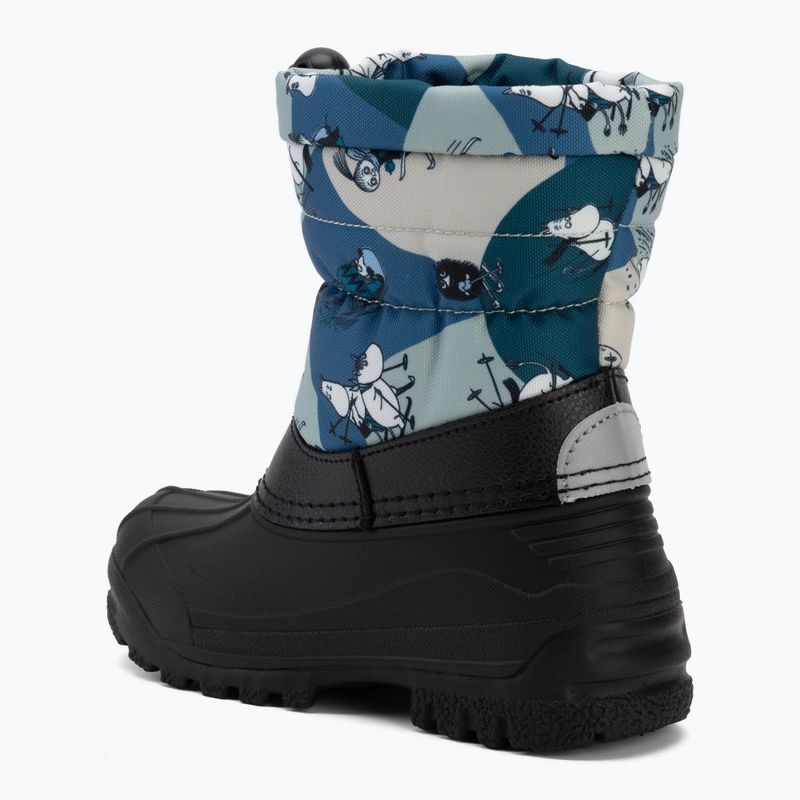 Kinder-Winterstiefel Reima Moomin Nefar blue ocean 3