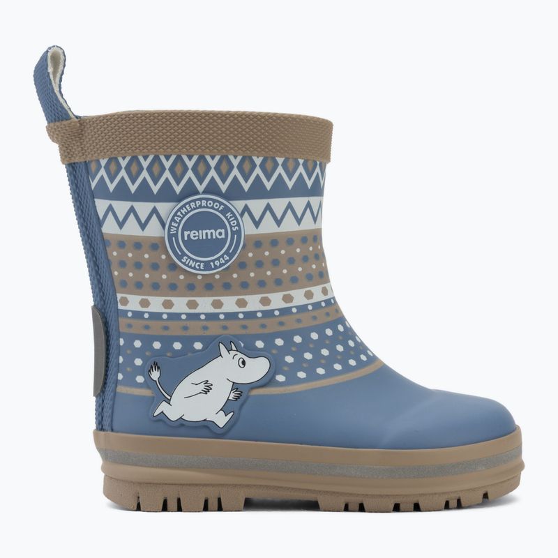 Kinder-Gummistiefel Reima Moomin Magisk blue ocean 2