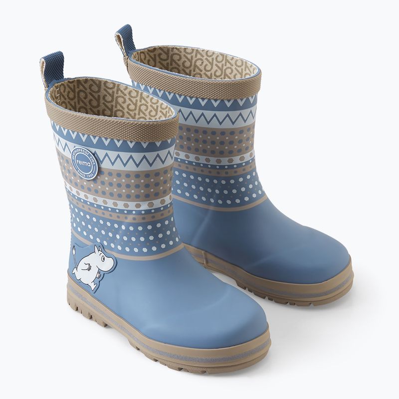 Kinder-Gummistiefel Reima Moomin Magisk blue ocean 9