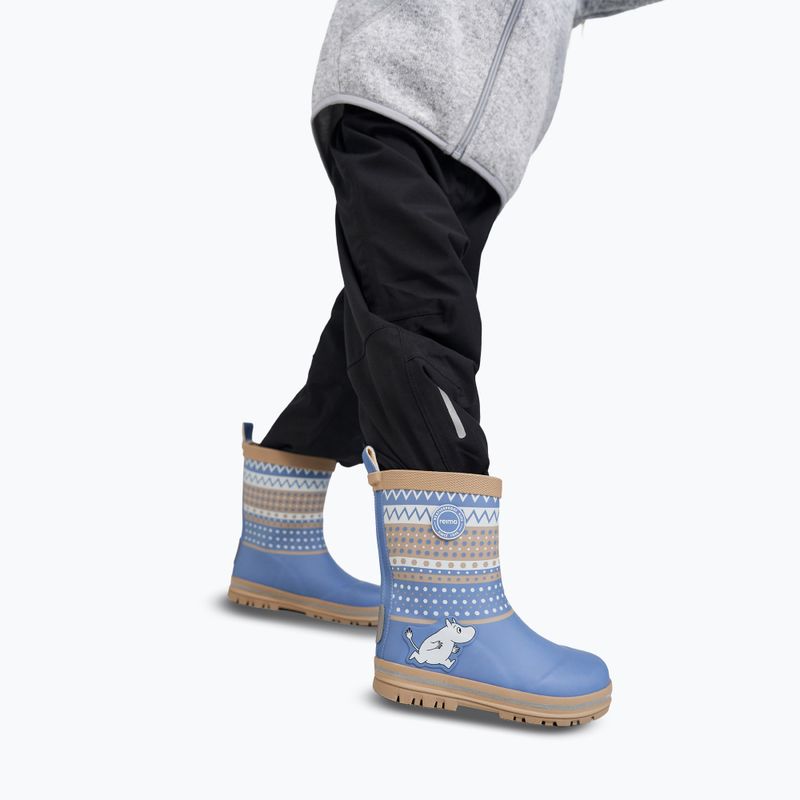 Kinder-Gummistiefel Reima Moomin Magisk blue ocean 12