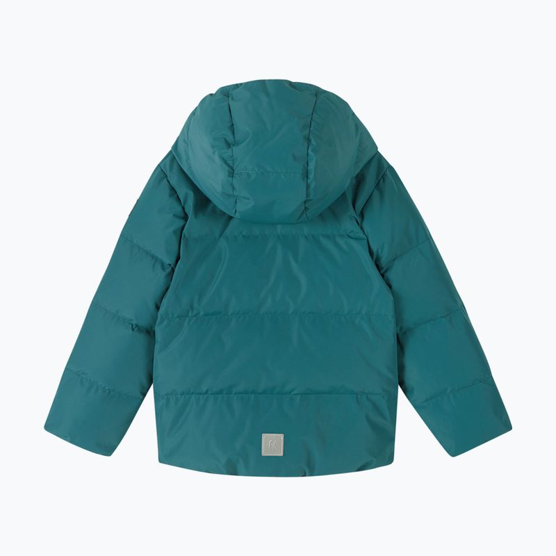 Daunenjacke für Kinder Reima Paimio dark teal 2