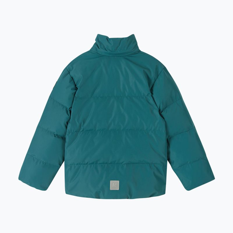 Daunenjacke für Kinder Reima Paimio dark teal 3
