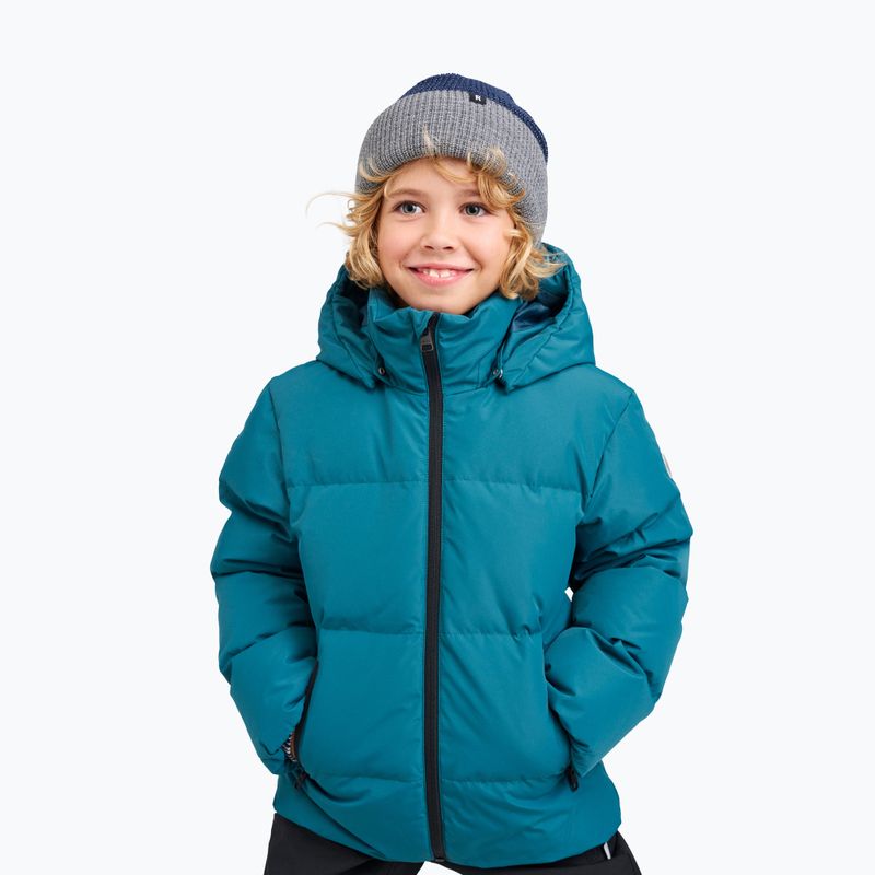 Daunenjacke für Kinder Reima Paimio dark teal 7