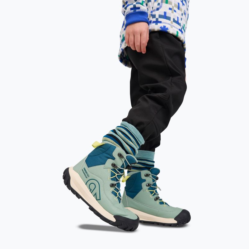 Kinder-Winterstiefel Reima Kulkuri stone green 8