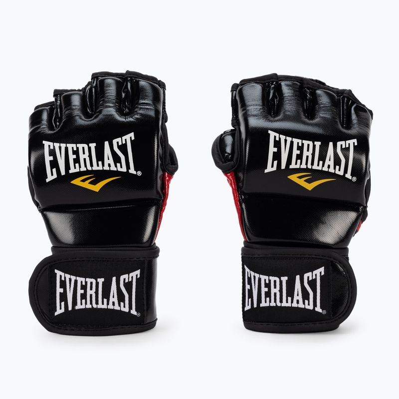 Men's EVERLAST Mma Handschuhe Grappling Handschuhe mit Daumen Maya schwarz 7565