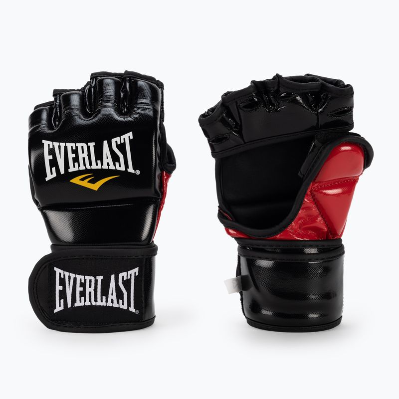 Men's EVERLAST Mma Handschuhe Grappling Handschuhe mit Daumen Maya schwarz 7565 3