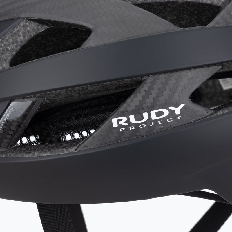 Fahrradhelm Rudy Project Rebel carbon black matte 7
