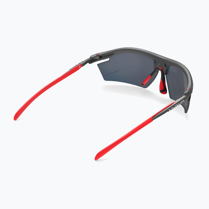 Sonnenbrille Rudy Project Rydon graphite multicolor red/multilaser red 5