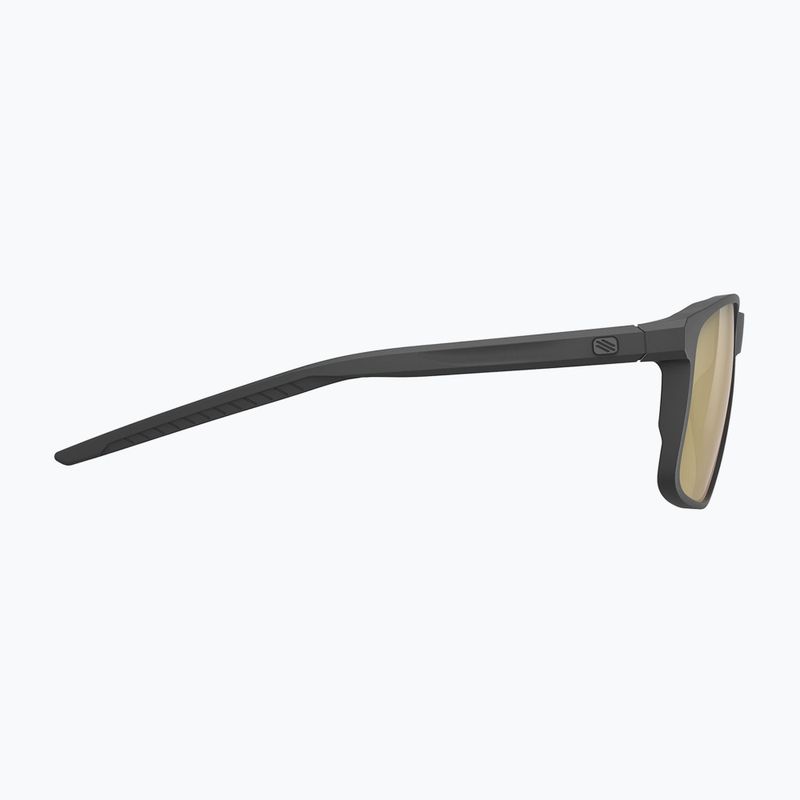 Sonnenbrille Rudy Project Overlap multilaser gold/charcoal matte 3