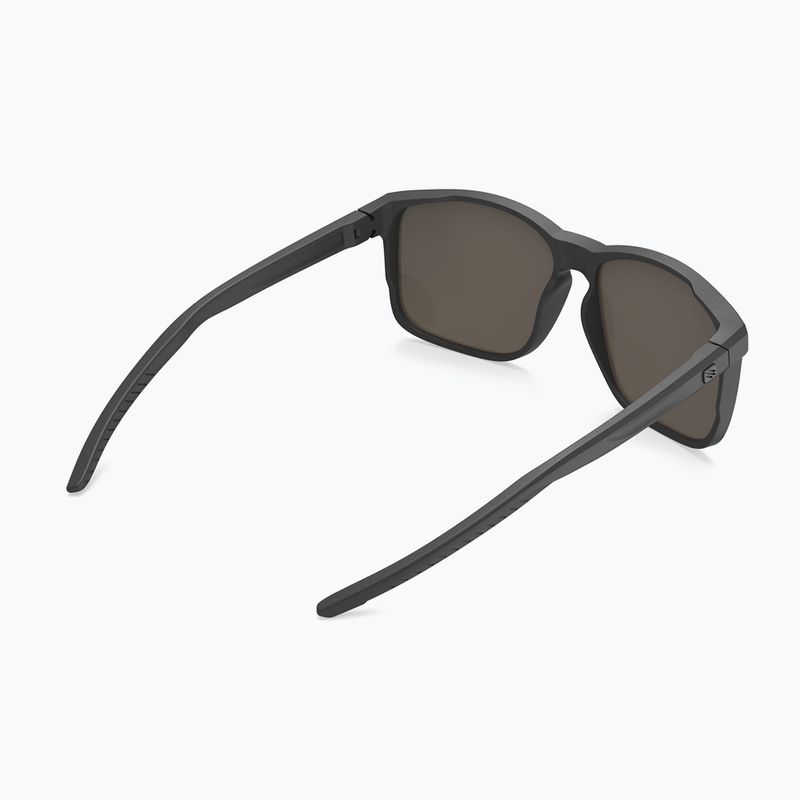Sonnenbrille Rudy Project Overlap multilaser gold/charcoal matte 5