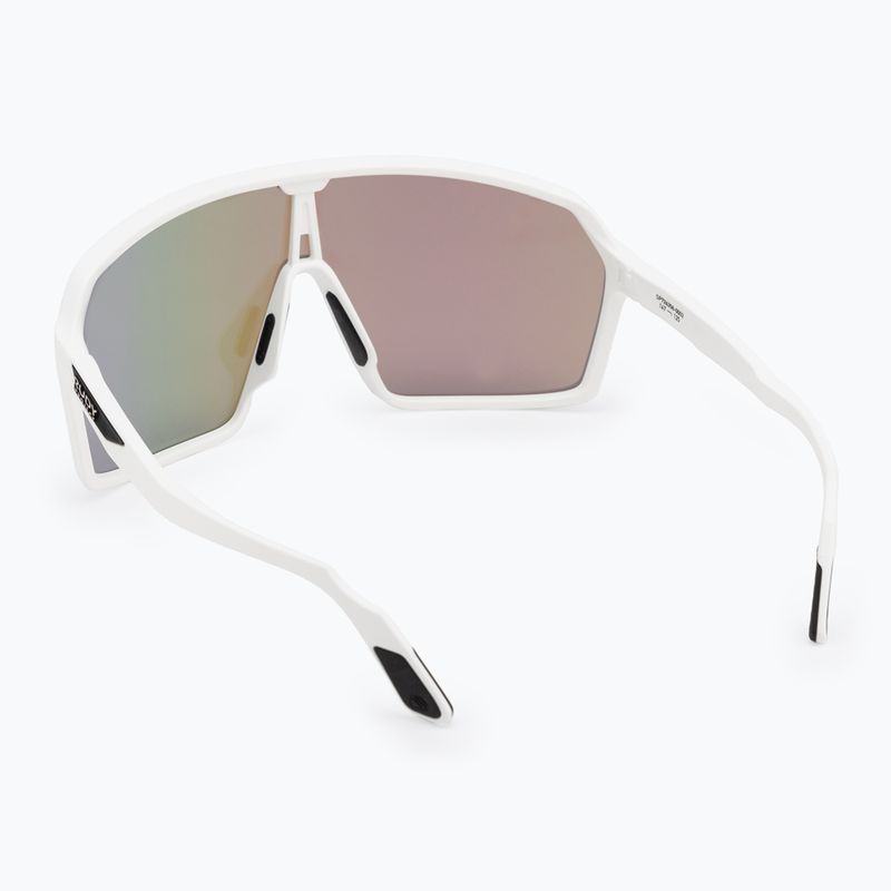 Sonnenbrille Rudy Project Spinshield white matte/racing green 2