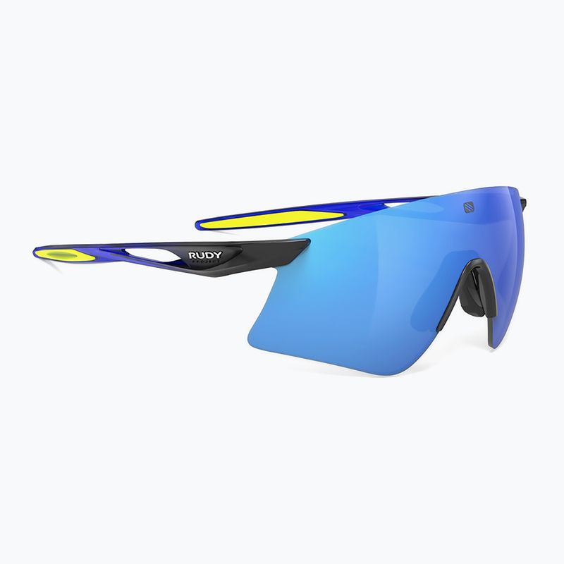 Rudy Project Astral Sphere schwarzer Kristall blauer Glanz/polare 3fx asw blaue Sonnenbrille