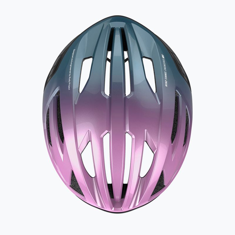 Fahrradhelm Rudy Project Egos lilac/blue avio metal shiny 5