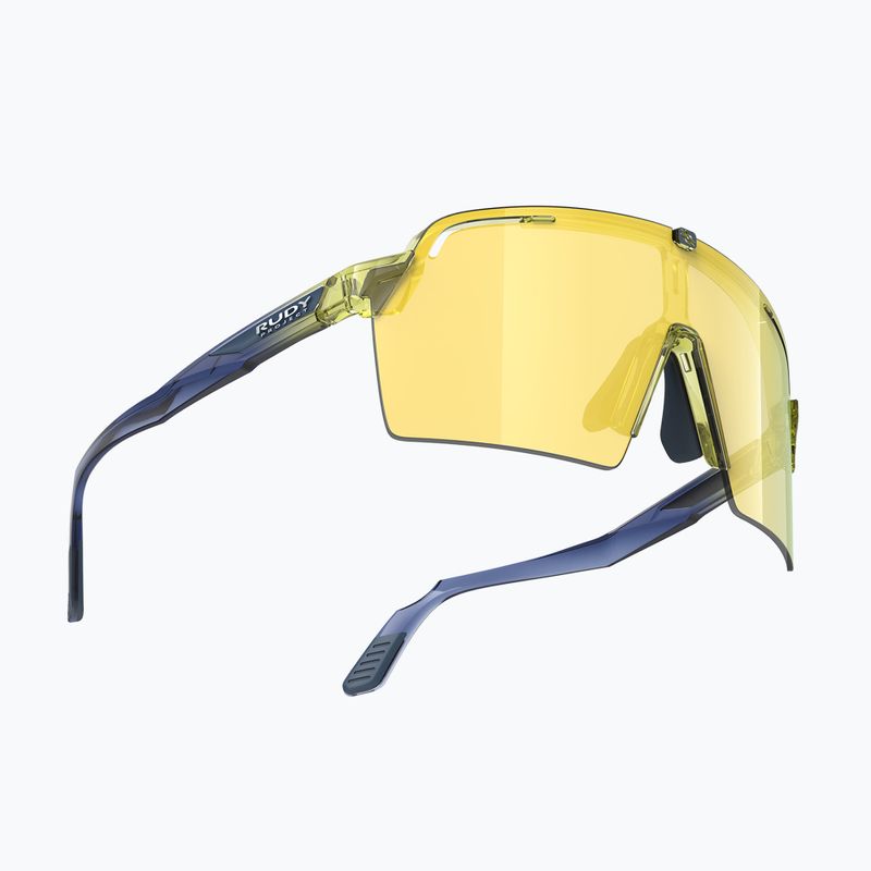 Sonnenbrille Rudy Project Spinshield Pro cryst aple-blue avio fade gloss/multilaser yellow 3