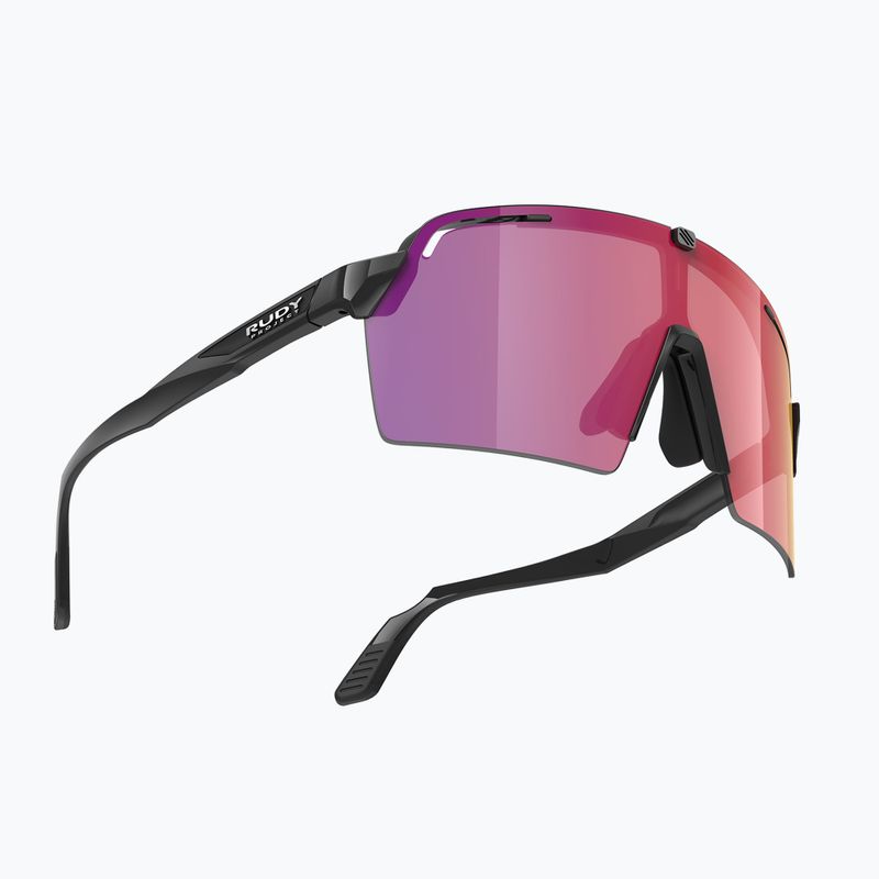 Sonnenbrille Rudy Project Spinshield Pro black gloss/multilaser red 2