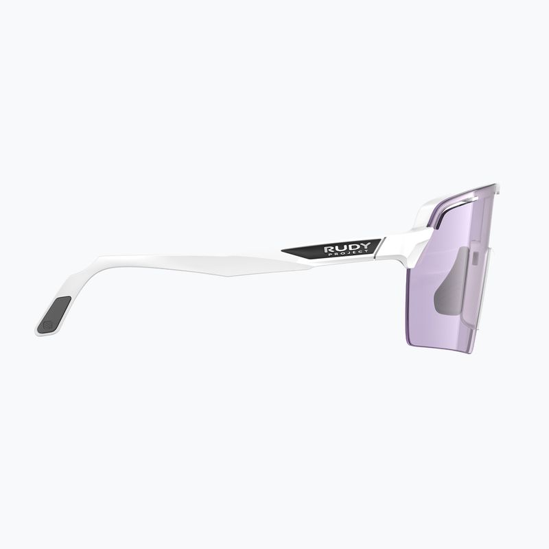 Sonnenbrille Rudy Project Spinshield Pro white gloss/impactx photochromic 2 laser purple 4