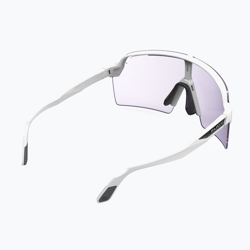 Sonnenbrille Rudy Project Spinshield Pro white gloss/impactx photochromic 2 laser purple 5