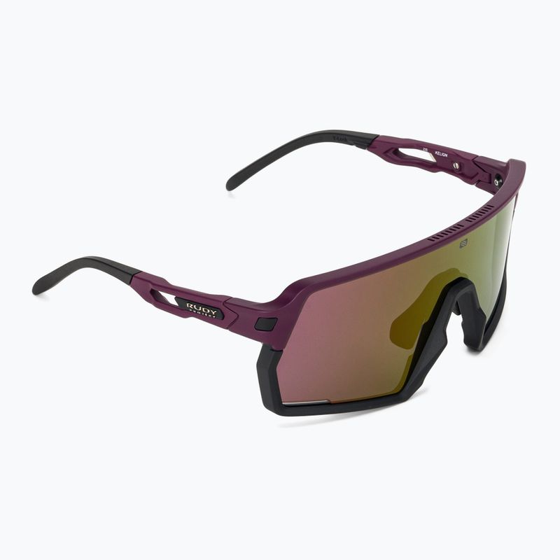 Sonnenbrille Rudy Project Kelion cabernet matte/multilaser sunset
