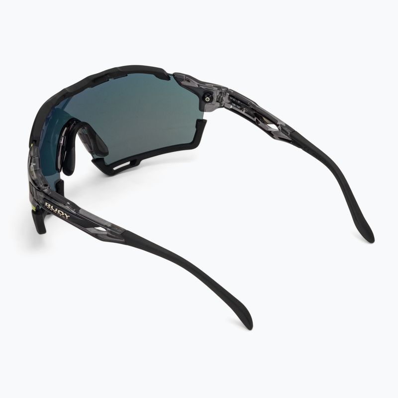 Sonnenbrille Rudy Project Cutline crystal ash/multilaser sunset 2